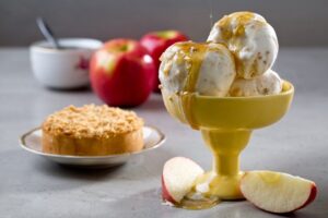 הטעם החדש לשנה החדשה: גלידת "וניליה" בטעם  קרמבל תפוחים וריקוטה