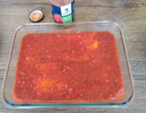 רוטב עגבניות חתוכות דק של "פסטה ריקו"
