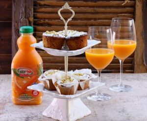 חוגגים חגי תשרי עם "פרימור" – "פרימור" מגישה לרגל ראש השנה וחג תשרי מתכון חגיגי ומיוחד עם מיץ תפוזים וגזר: מאפינס תפוגזר ופירות יבשים